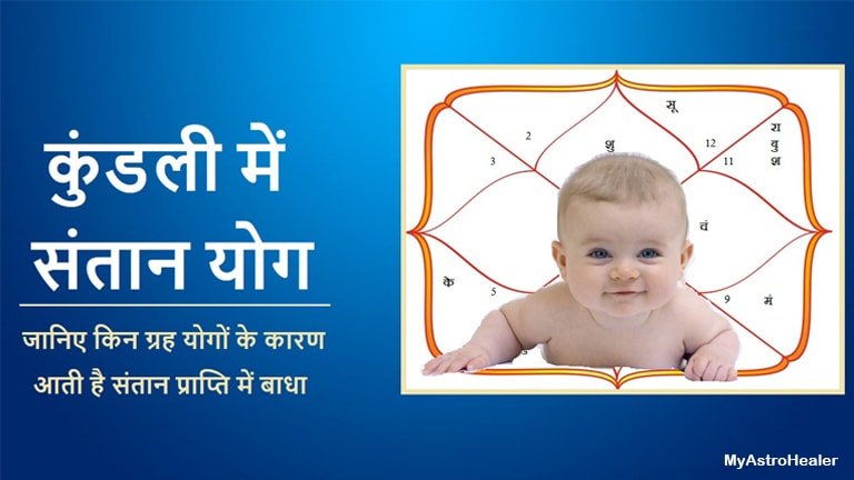 ♦️जन्मकुण्डली में सन्तान बाधा योग एवं उपाय ♦️