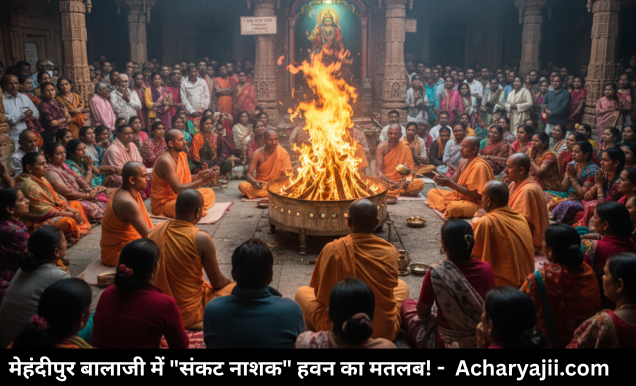 मेहंदीपुर बालाजी में “संकट नाशक” हवन का मतलब!